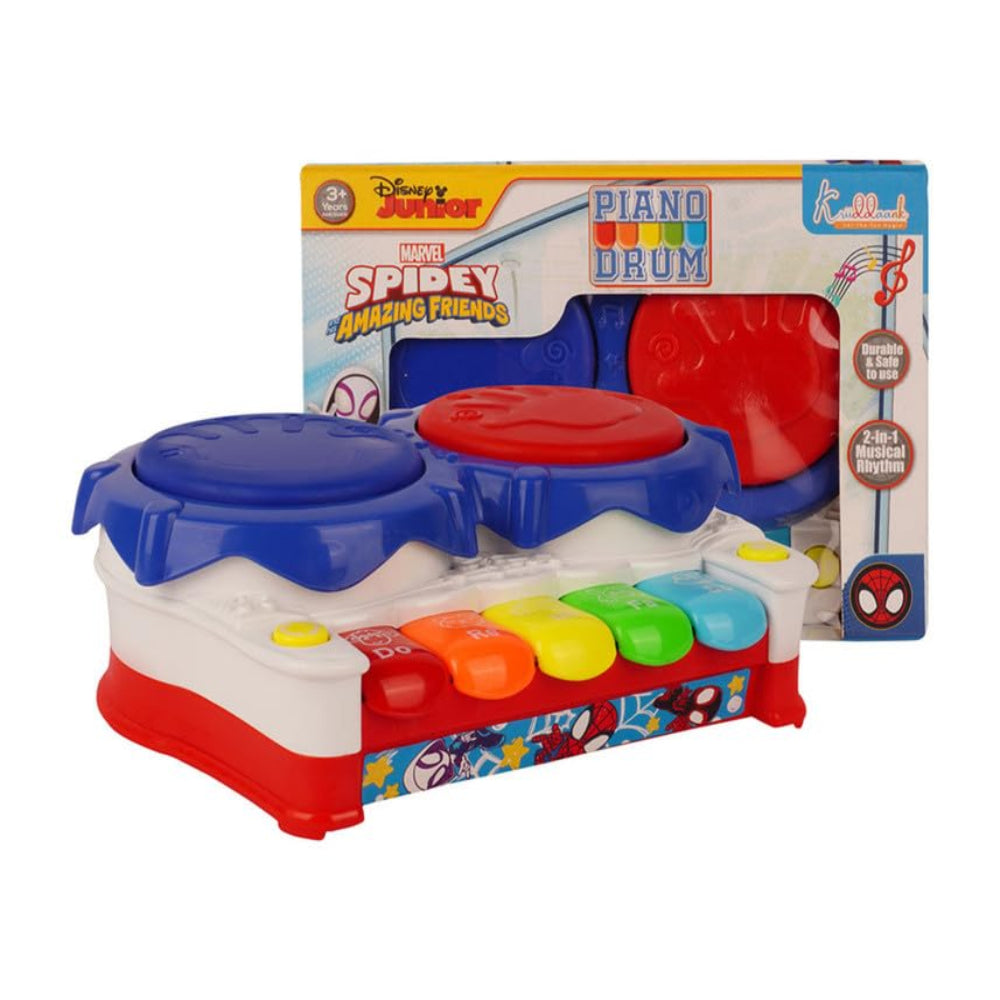 Kriiddaank Disney Junior Piano Drum -Spiderman Theme