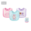 Hudson Baby Drooler Bib, Pack of 3, Donut