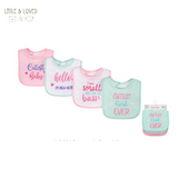 Little And Loved Infant bibs, Pack of 4, Little Dreamer