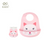 Ok Baby Silicone Baby Bib - Pink