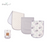Dream Gro Baby Burp Cloths, Pack Of 3, Various Prints