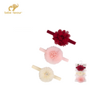 Baby Favour Floral Fancy Wide Headband (Pack Of 3) - Mix
