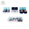 Ok Baby Socks Giftset, Pack Of 3, Blue And White