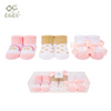 Ok Baby Socks Giftset, Pack Of 3, White And Pink