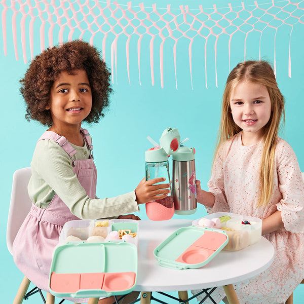 B Box Insulated Drink Bottle Sipepr 500 Ml - Disney Mermaid