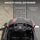 Formula Fun by EMotorad Mercedes-AMG GT4 Electric Ride-On Car 3–6Y – Black