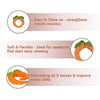 Oli & Carol Cathy The Carrot Natural Rubber Teether