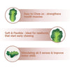 Oli & Carol Kendall The Kale Natural Rubber Teether