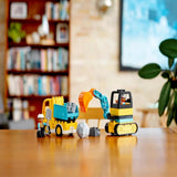 LEGO Duplo Truck & Tracked Excavator 2+ 20Pcs 10931
