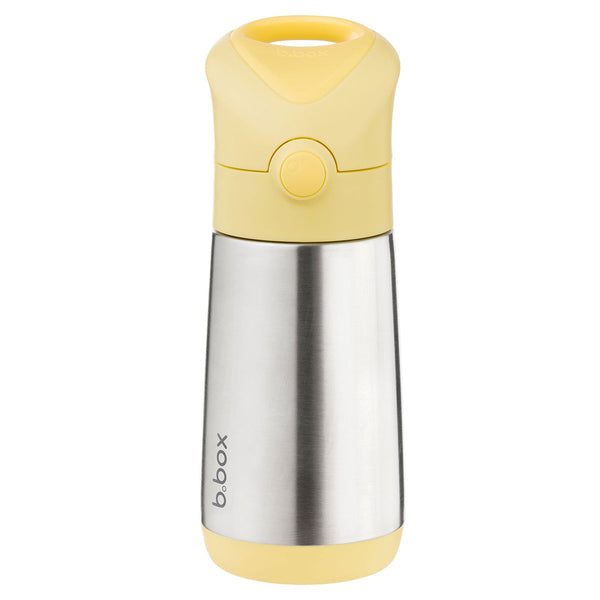 B Box Insulated Drink Bottle Sipper 350 Ml- Yellow