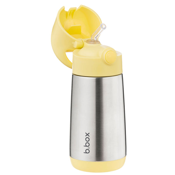 B Box Insulated Drink Bottle Sipper 350 Ml- Yellow