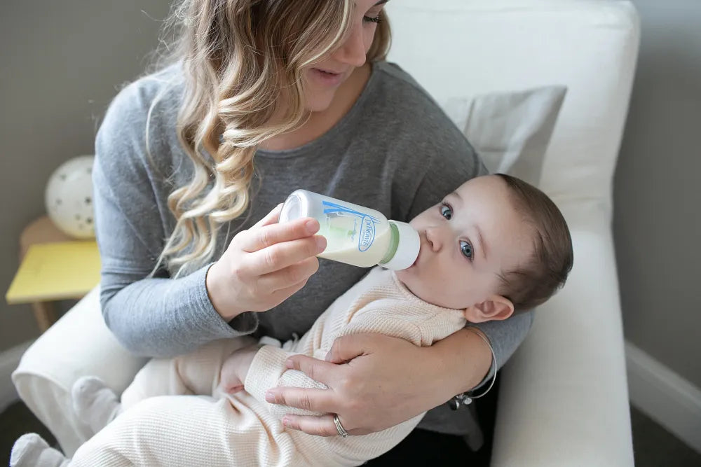 Dr. Brown’s Anti-Colic Options+ Narrow Glass Baby Bottle 120ml Clear