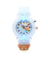 Spiky 3D Monkey Cartoon Analog Light Watch 2–12Y – Blue