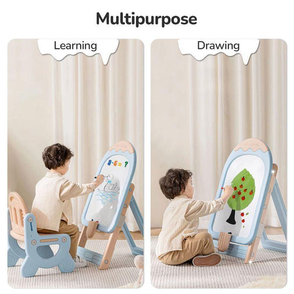 R For Rabbit Little Genius Candy Duo - Set of Kids Activity Board & Chair