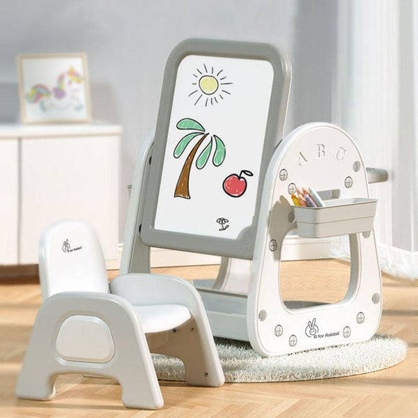 R for Rabbit Furniture Little Genius Picasso - White Grey
