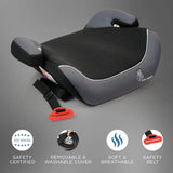R for Rabbit Car Seat Little Jack Booster Seat - Black Grey