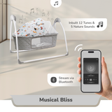 R For Rabbit Cradle Lullabies Plus Grey