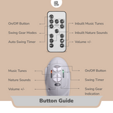 R For Rabbit Cradle Lullabies Plus Grey