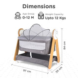 R For Rabbit Cradle Lullabies Woodsy Electric Grey