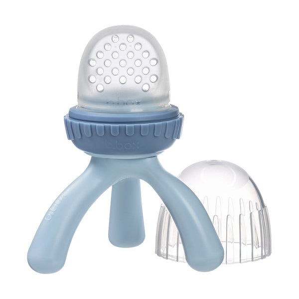 b.box Silicone Fresh Food Feeder – Lullaby Blue