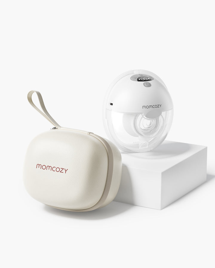 Momcozy M5 All-in-One Single Wearable Breast Pump - Quill Grey