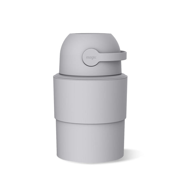Magic HEKA M Diaper Pail- Concrete