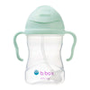 B Box Weighted Straw Sippy Cup 240Ml - Green