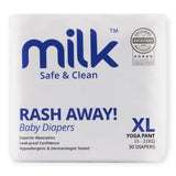 MILK Baby Diaper Yoga Pants, Size XL (30 Pcs) 15-22 Kgs