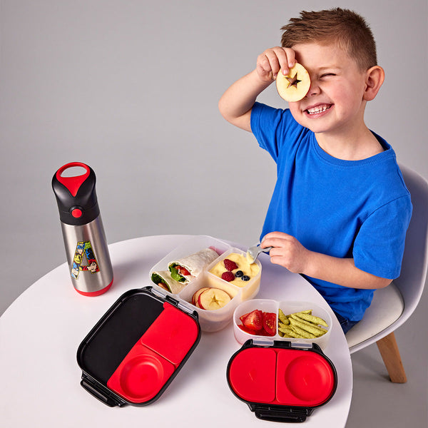 b.box Marvel Avengers Mini Lunchbox 1L – Leakproof Bento Box