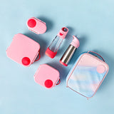 b.box Mini Lunchbox 1 L 18.5 × 17 × 6.7 cm Flamingo Fizz Light Pink