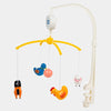 Mee Mee Musical Animal Cot Mobile 4 Toy Safari Theme – Multicolor