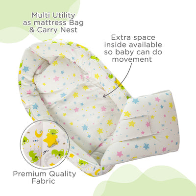 Mee Mee Baby Warm Sleeping Bag & Padded Travel Carry Nest 0M+ – Green
