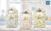 Mee Mee Baby Warm Sleeping Bag & Padded Travel Carry Nest 0M+ – Green