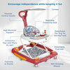 Mee Mee 2-in-1 Baby Walker & Rocker 6–18M Up to 15kg – Red