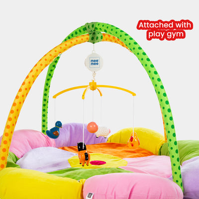 Mee Mee Musical Animal Cot Mobile 4 Toy Safari Theme – Multicolor