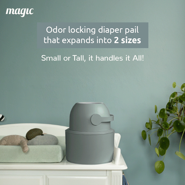 Magic HEKA M Diaper Pail- Blushpink