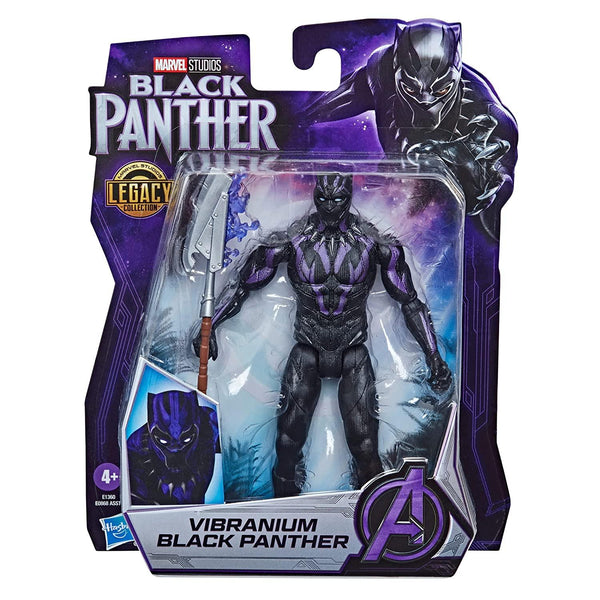 Marvel Black Panther Studios Legacy Collection Vibranium Black Panther 6 Inch