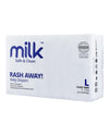 MILK Baby Diaper Flexi Tape , Size L (36 Pcs) 9-17 Kgs, Carton Box