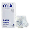 MILK Baby Diaper Flexi Tape , Size S (48 Pcs) 4-8 Kgs, Carton Box