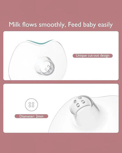 Momcozy Breastfeeding Access Nipple Shields 17mm – Clear