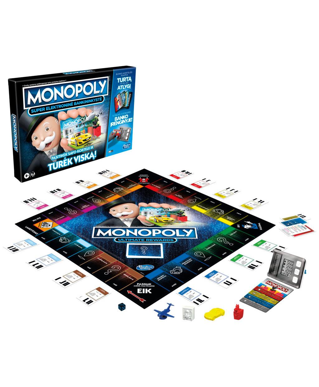 Hasbro Gaming Monopoly Super Electronic Banking