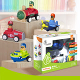 R For Rabbit Orapple Rider BPA-Free Set of 4 Push Toy Multi 1 12M+