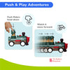 R For Rabbit Orapple Rider BPA-Free Set of 4 Push Toy Multi 2 12M+