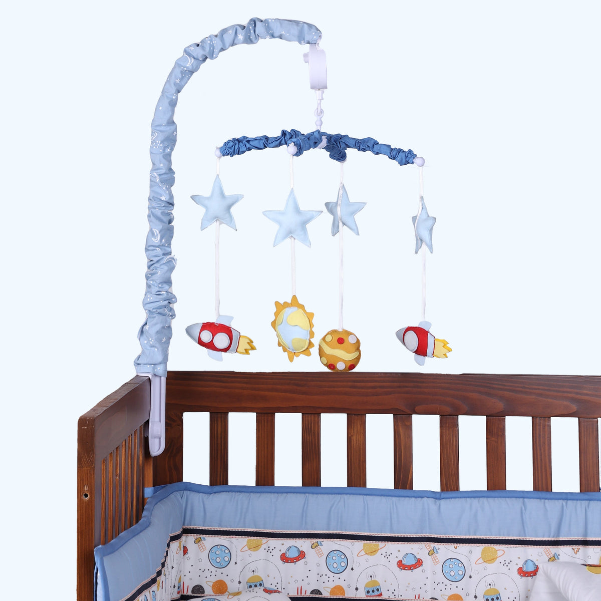 Abracadabra Rocketman Musical Cot Mobile – Battery-Free
