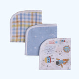 Abracadabra Muslin Wipes Set of 3 Rocketman