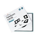 Brainsmith Shapes Newborn High Contrast Flash Cards Set of 10 Cards 26 × 22 cm Black & White
