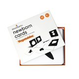 Brainsmith Vegetables Newborn Cards | Set of 10 High-Contrast Flashcards
