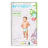 PureBorn Organic Bamboo Diapers Assorted Print Size 5 44 Count (11-18 Kg)