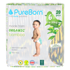 PureBorn - Organic Bamboo Size 6 16-20KG Assorted 20Nappies