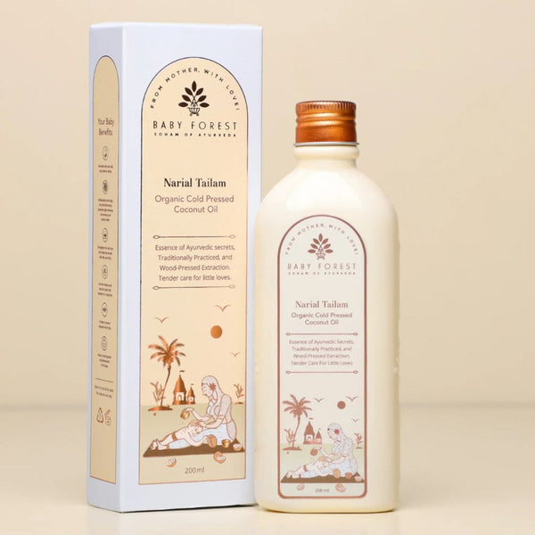 Baby Forest Narial Tailam Organic Cold Pressed Coconut Oil